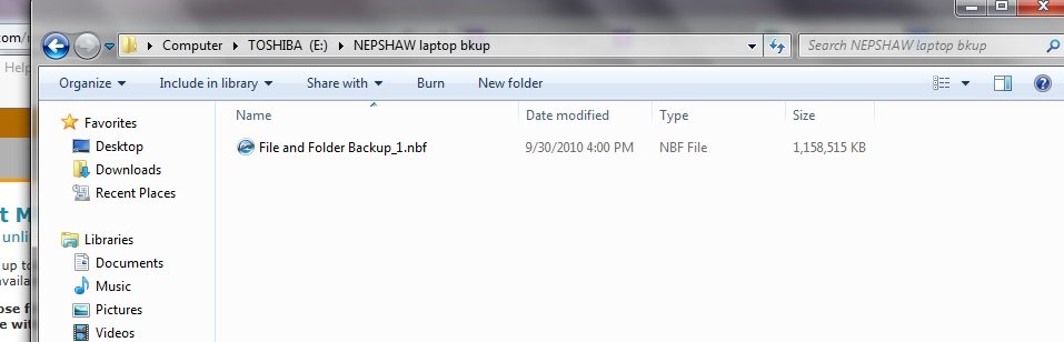 how to open nbf file